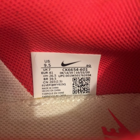 Wmens dunk low disrupt ‘siren red’ ❤️ - Picture 5 of 5